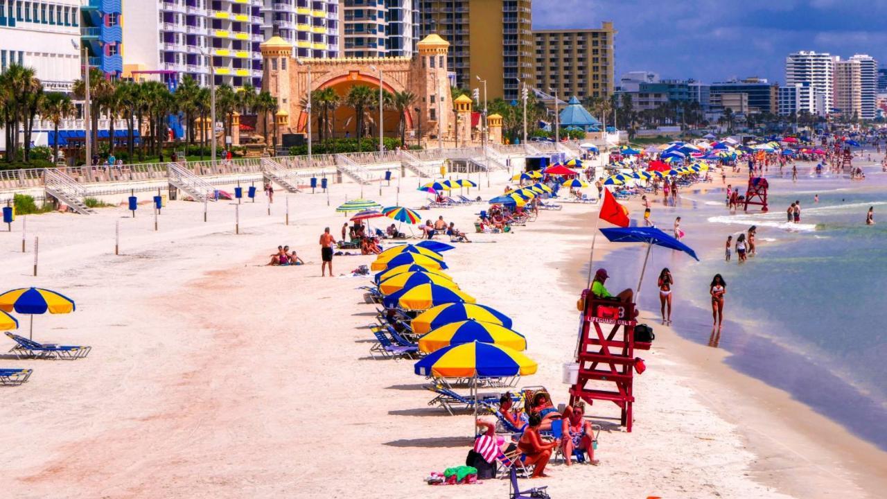 Pirates Cove 4Th Floor Balcony Remodeled Condo Daytona Beach Shores Exterior photo